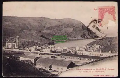 172831 AK Portbou Port Bou Katalonien Costa Brava Spanien 1907