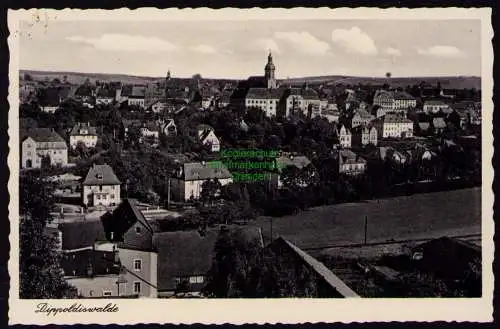 172722 AK Dippoldiswalde Panorama 1938