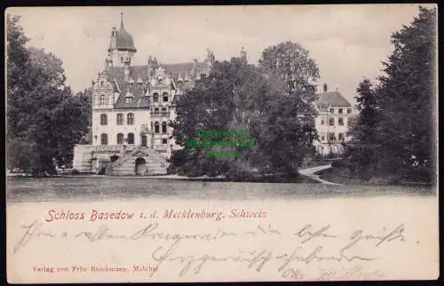 172704 AK Basedow i. d. Mecklenburg. Schweiz 1900