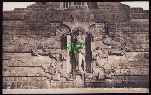 172754 AK Völkerschlachtdenkmal Leipzig 1913 SST Weihe 1913 Fotokarte Details Fi