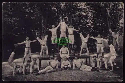 162542 AK Clausthal-Zellerfeld 1909 Pyramide z. 60 jähr. Jubelfeier Turnverein