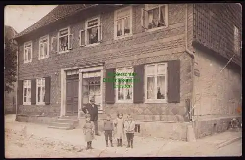 162534 AK Clausthal Fotokarte Wohnhaus um 1920