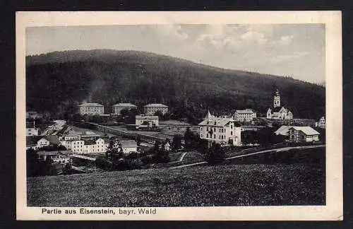 94285 Ansichtskarte Eisenstein bayr. Wald 1916