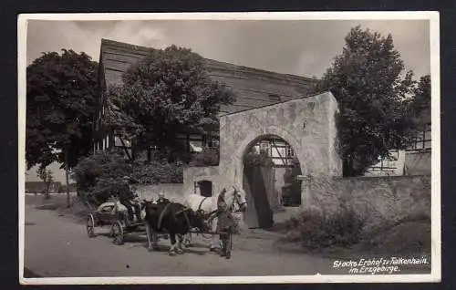 93422 Ansichtskarte Falkenhain Stocks Erbhof Erzgebirge 1943