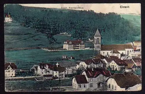 73030 Ansichtskarte Elzach 1917 Krankenhaus Vereinslazarett