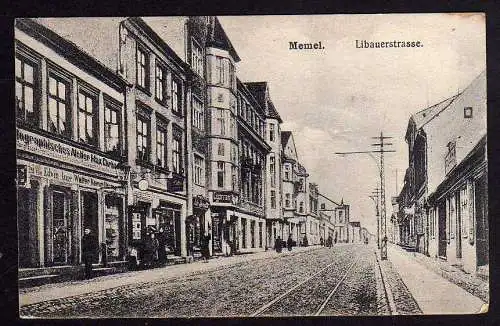 70138 AK Memel 1916 Libauerstrasse Photograph Atelier