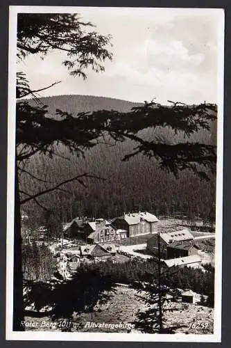 51614 Ansichtskarte Roter Berg Altvatergebirge Thomasdorf 1941