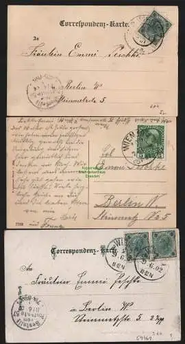 51461 3 Ansichtskarte Wien XIX. Kahlenberg Leopldsberg 1902 1904