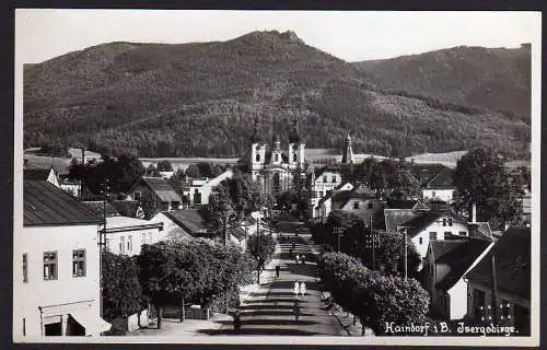 51577 Ansichtskarte Haindorf i. B. Isergebirge 1932 Hejnice