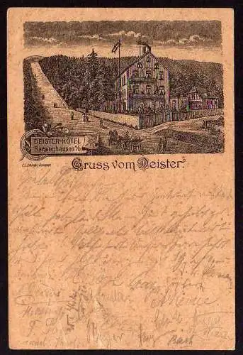 51003 AK Barsinghausen 1895 Vorläufer Deister Hotel