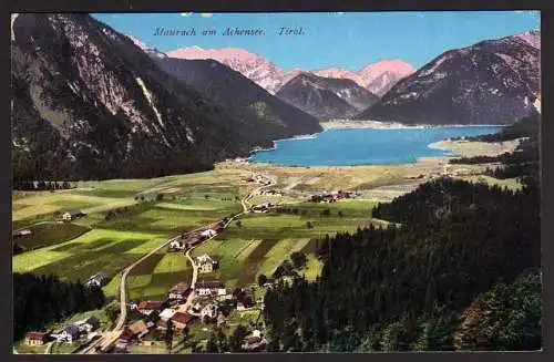 40341 Ansichtskarte Maurach am Achensee Tirol 1911