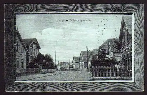 40686 Ansichtskarte Varel Oldenburgerstrasse 1923