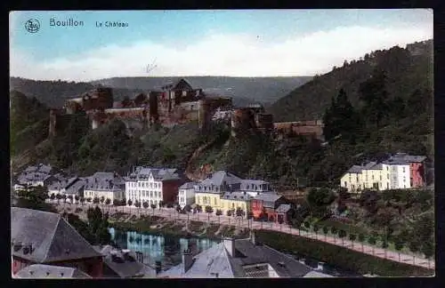 40413 Ansichtskarte Boullion Le Chateau Nachlass Sabisch 1918