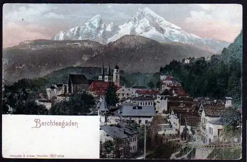 40243 Ansichtskarte Berchtesgaden 1900