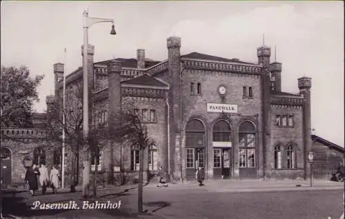 170589 AK Pasewalk 1959 Bahnhof