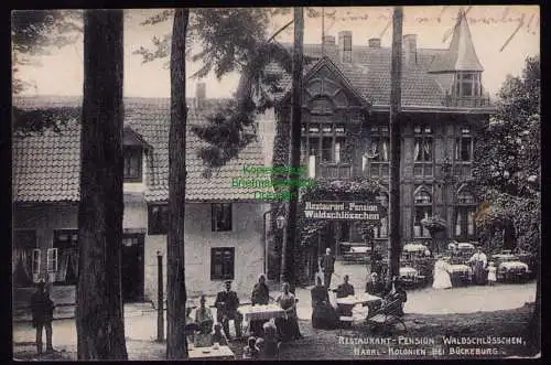 165694 AK Harrl - Kolonien bei Bückeburg 1906 Restaurant Pension Waldschlösschen