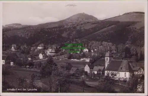 152695 Ansichtskarte Jonsdorf mit der Lausche 1934 Zittauer Gebirge