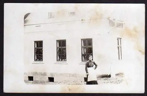 68928 Ansichtskarte Rathsdorf 1914 Fotokarte Česká Třebová