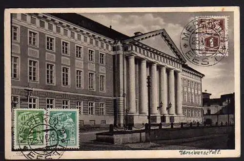 68319 Ansichtskarte Mereküla Eesti 1928 Universität Merekülä