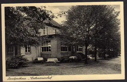 68578 Ansichtskarte Landgasthaus Catharinenhof b Wedel i Holst.