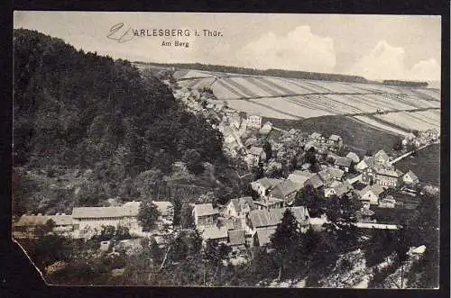 64321 Ansichtskarte Arlesberg i. Thüringen Am Berg 1910