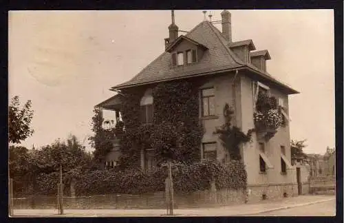 64670 Ansichtskarte Fotokarte Worms 1908 Wohnhaus