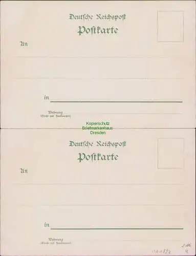 171992 2 AK Sächsisch-Thüringische Industrie und Gewerbe Ausstellung LEIPZIG