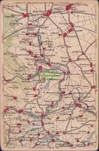 171846 Wona Landkarten AK 45-42 Querfurt Nebra Laucha Bibra