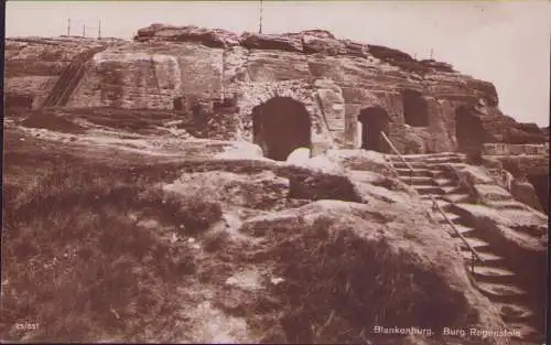 170528 AK Blankenburg Burg Regenstein um 1920