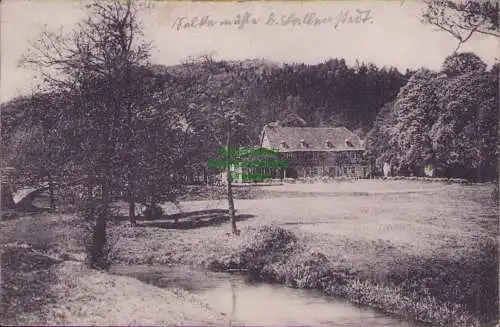 170427 Ansichtskarte Selkemühle bei Ballenstedt Harz Hotel Burg Anhalt 1916