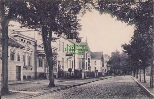 170379 Ansichtskarte Mühlhausen Thür. 1912 Lindenbühl