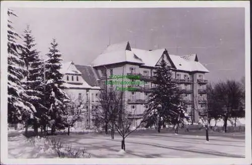 165631 Ansichtskarte Zakopane Distr. Krakau 1942 Generalgouvernement Klinik Sanatorium