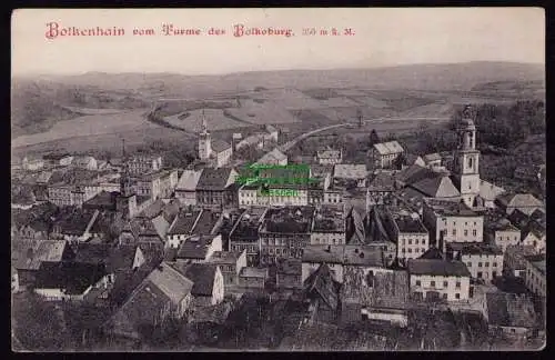 161954 Ansichtskarte Bolkow Bolkenhain um 1910 vom Turme der Bolkoburg