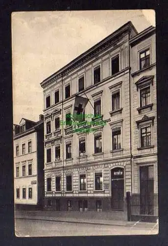 127917 AK Leipzig Volkshaus 1917 Genesungsheim Herberge