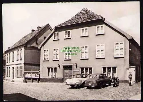 173948 Ansichtskarte Klütz Meckl. 1975 HOG Zum Zoll Gaststätte Restaurant