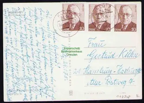 173948 Ansichtskarte Klütz Meckl. 1975 HOG Zum Zoll Gaststätte Restaurant