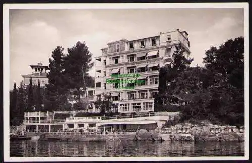 173938 Ansichtskarte Abbazia Opatija Kvarner-Bucht Kroatien Casa di Cura Grand Hotel 1935