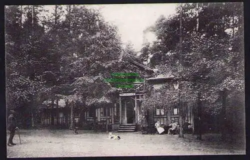 173881 Ansichtskarte Liegau-Augustusbad Forellenschänke bei Langebrück 1912