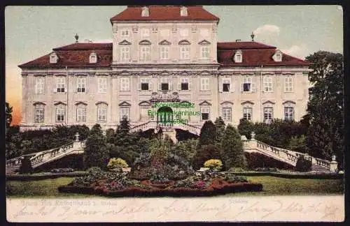 173866 Ansichtskarte Jirkov Görkau bei Komotau Schloss um 1900