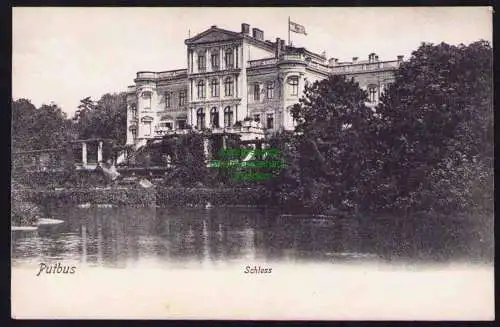 173755 Ansichtskarte Putbus Schloss um 1910