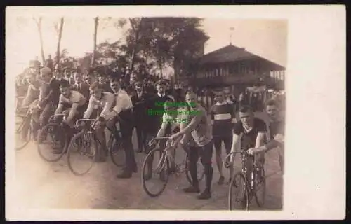 173666 Ansichtskarte Leipzig Radrennbahn um 1925 Fahrrad Radrennen 1