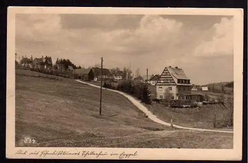 71821 Ansichtskarte Schellerhau Altenberg Bäuser an Bergstraße