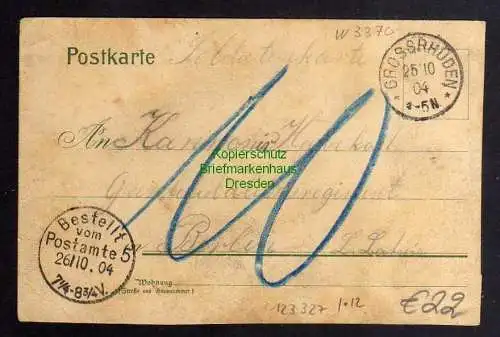 123327 Ansichtskarte Rhüden Seesen Kr. Goslar Litho 1904 Direction Schacht Fabrik Kolonie