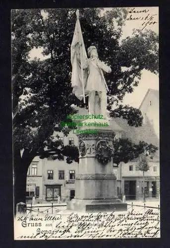 122884 Ansichtskarte Jena 1900 Burschenschaftsdenkmal