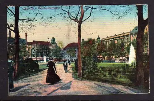 100656 Ansichtskarte Berlin Dönhoffsplatz 1912 Bahnpost