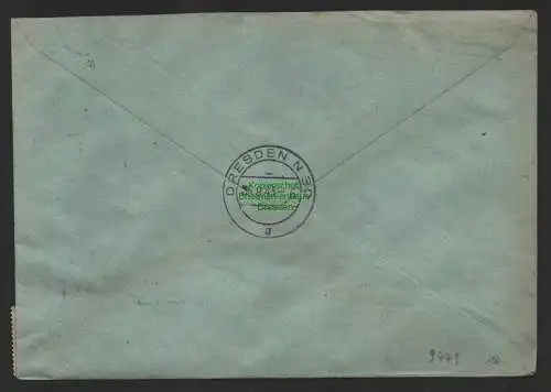 B9779 R-Brief Gebr. Hörmann A.-G. Verden (Aller) Georg Hartmann  1943 Kolonialw