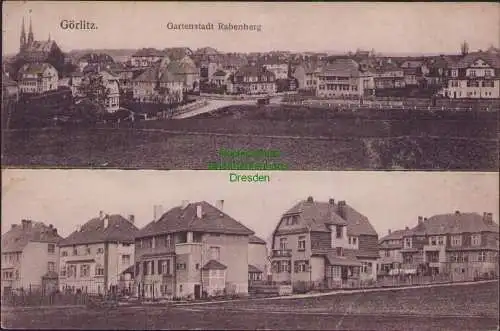 165382 AK Görlitz um 1930 Gartenstadt Rabenberg