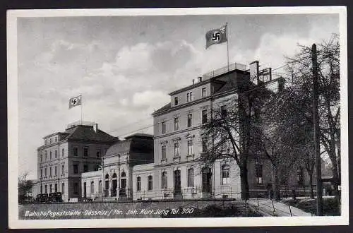 58365 AK Gössnitz Bahnhofsgastsätte Jung 1940