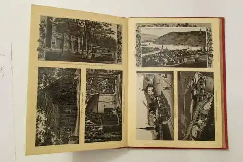 S415 Album vom Rhein Siebengebirge um 1890 Mainz bis Köln Deuz