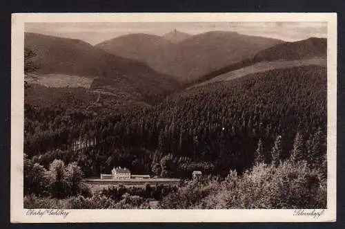 100350 AK Oberhof Gehlberg Schneetiegel Schneekopf